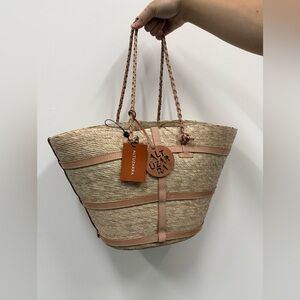 Altuzarra Large Watermill Raffia Shoulder Bag (New with tag and dust bag)